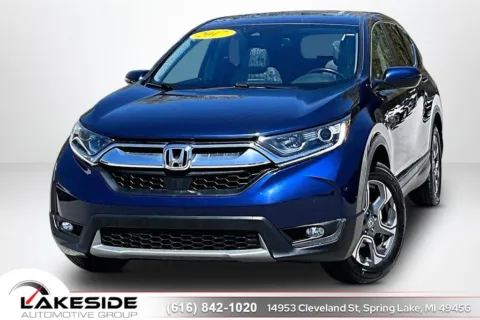 Black 2017 Honda CR-V EX-L for sale in Spring Lake, MI