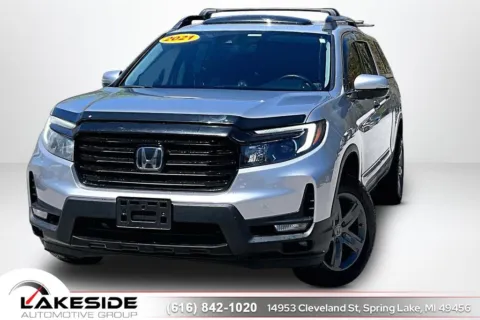 Silver 2021 Honda Ridgeline RTL-E for sale in Spring Lake, MI
