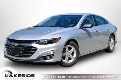 Silver 2021 Chevrolet Malibu LS for sale in Spring Lake, MI