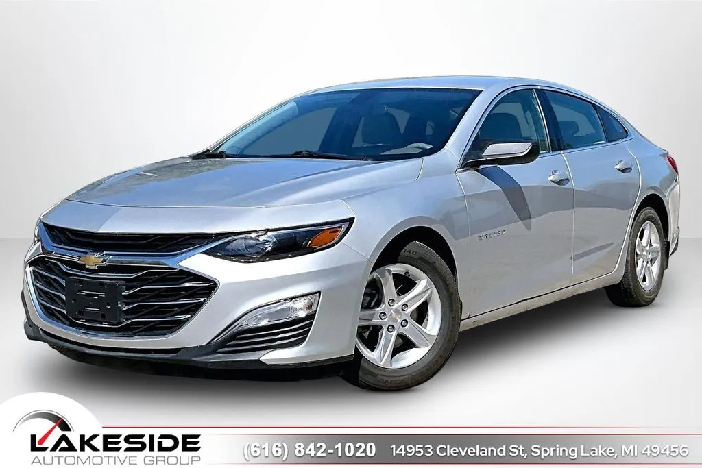 Silver 2021 Chevrolet Malibu LS for sale in Spring Lake, MI