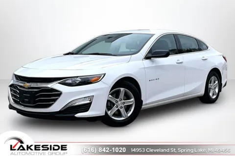 White 2022 Chevrolet Malibu LS for sale in Spring Lake, MI