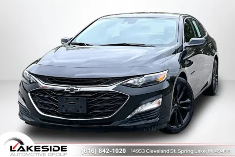 Black 2024 Chevrolet Malibu LT for sale in Spring Lake, MI