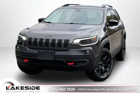 Gray 2022 Jeep Cherokee Trailhawk for sale in Spring Lake, MI