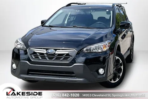 Black 2022 Subaru Crosstrek Premium for sale in Spring Lake, MI