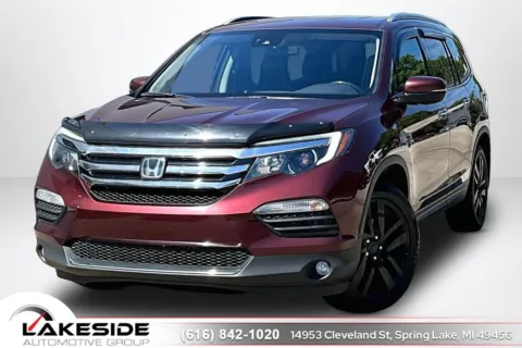 Red 2018 Honda Pilot Touring for sale in Spring Lake, MI