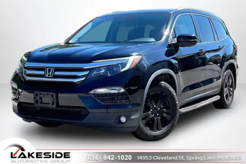 Black 2017 Honda Pilot EX-L for sale in Spring Lake, MI