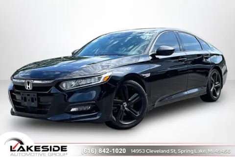 Black 2018 Honda Accord Sport for sale in Spring Lake, MI