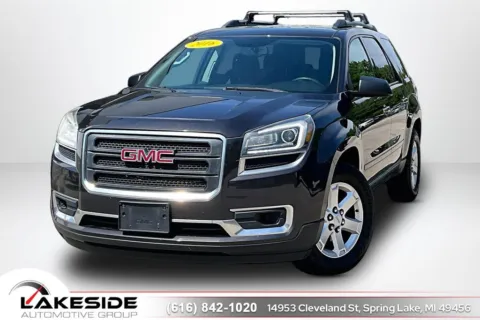 Black 2016 GMC Acadia SLE-1 for sale in Spring Lake, MI