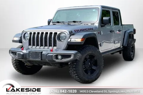 Silver 2020 Jeep Gladiator Rubicon for sale in Spring Lake, MI