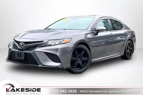 Gray 2020 Toyota Camry SE for sale in Spring Lake, MI