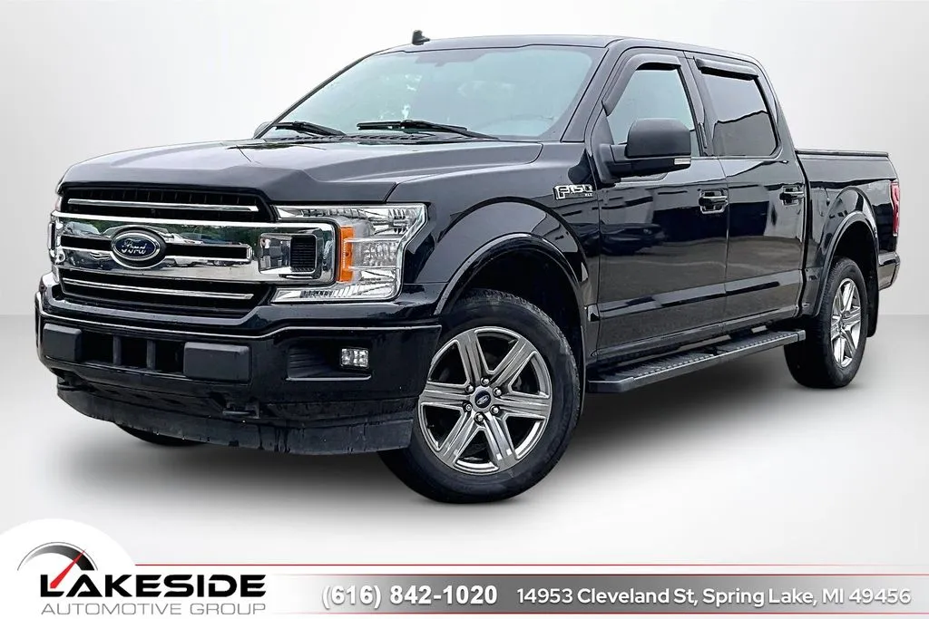 Black 2018 Ford F-150 XLT for sale in Spring Lake, MI