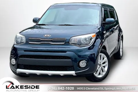 Black 2017 Kia Soul Plus for sale in Spring Lake, MI