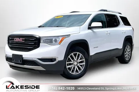 White 2019 GMC Acadia SLE-2 for sale in Spring Lake, MI