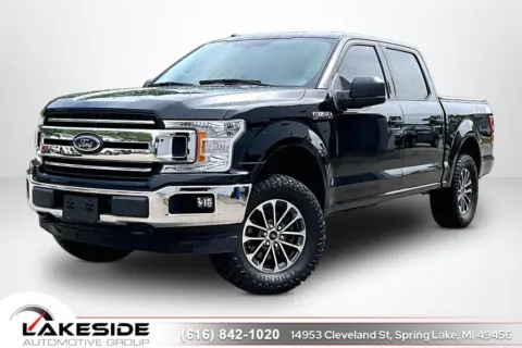 Black 2018 Ford F-150 XLT for sale in Spring Lake, MI