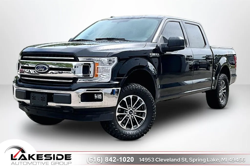 Black 2018 Ford F-150 XLT for sale in Spring Lake, MI