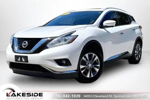 White 2015 Nissan Murano S for sale in Spring Lake, MI