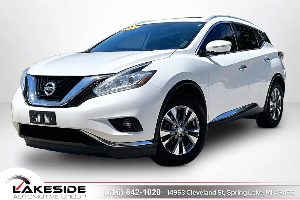 White 2015 Nissan Murano S for sale in Spring Lake, MI