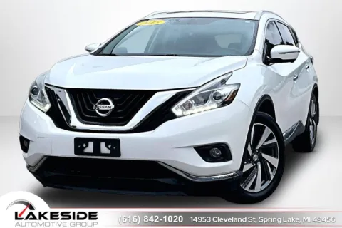 White 2015 Nissan Murano S for sale in Spring Lake, MI