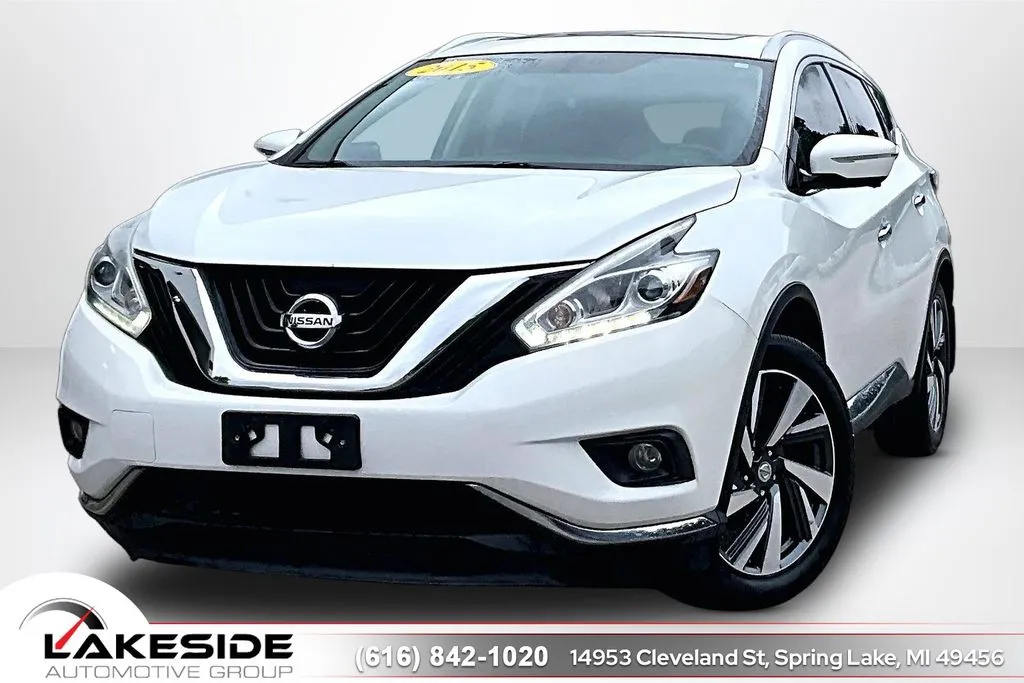 White 2015 Nissan Murano S for sale in Spring Lake, MI