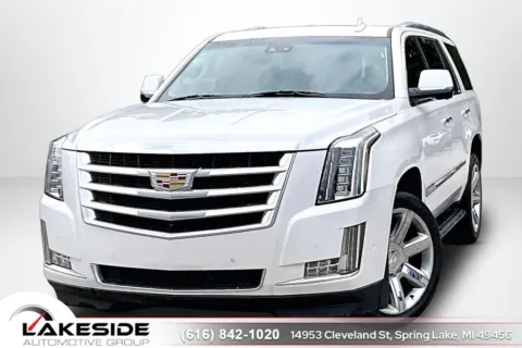 White 2020 Cadillac Escalade Luxury for sale in Spring Lake, MI