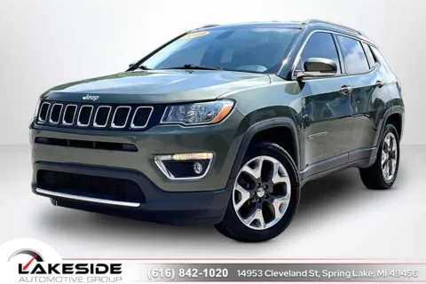 Green 2019 Jeep Compass Limited for sale in Spring Lake, MI