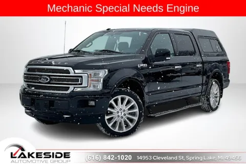 Black 2018 Ford F-150 Limited for sale in Spring Lake, MI