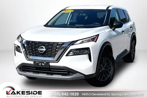 White 2023 Nissan Rogue S for sale in Spring Lake, MI