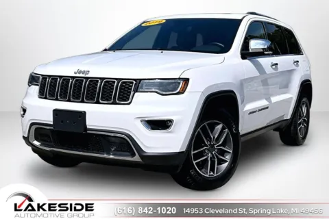 White 2019 Jeep Grand Cherokee Limited for sale in Spring Lake, MI