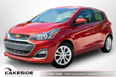 Orange 2021 Chevrolet Spark 1LT for sale in Spring Lake, MI