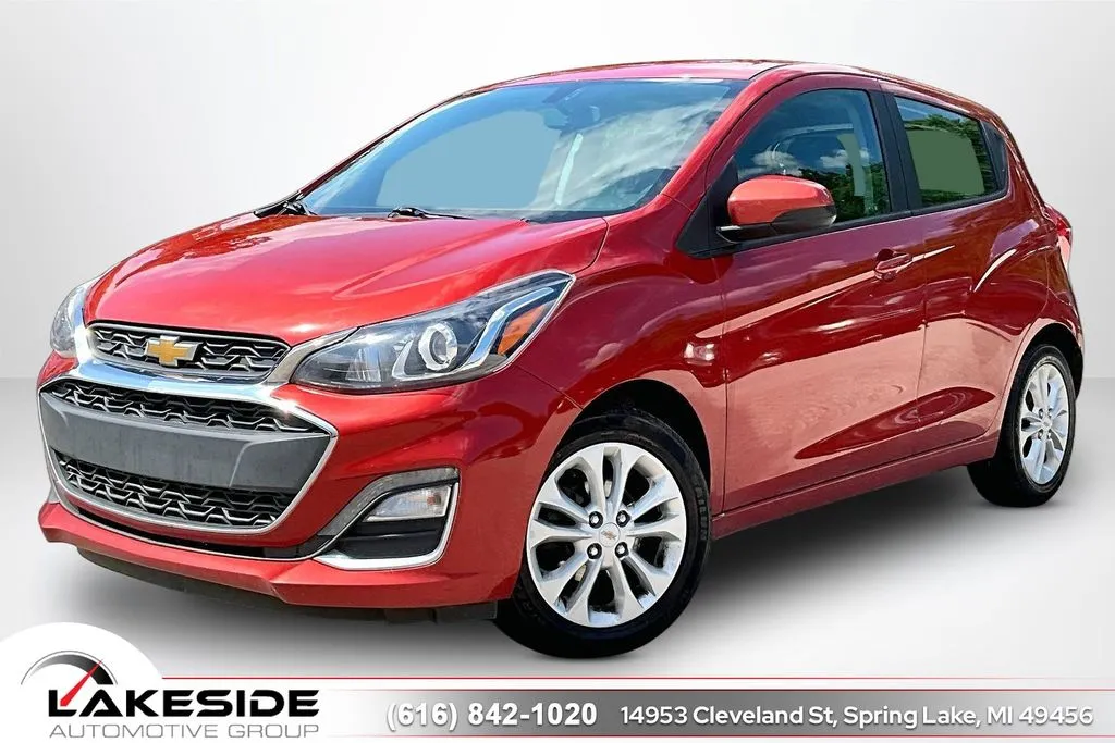 Orange 2021 Chevrolet Spark 1LT for sale in Spring Lake, MI