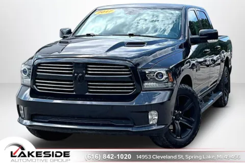 Black 2017 Ram 1500 Sport for sale in Spring Lake, MI