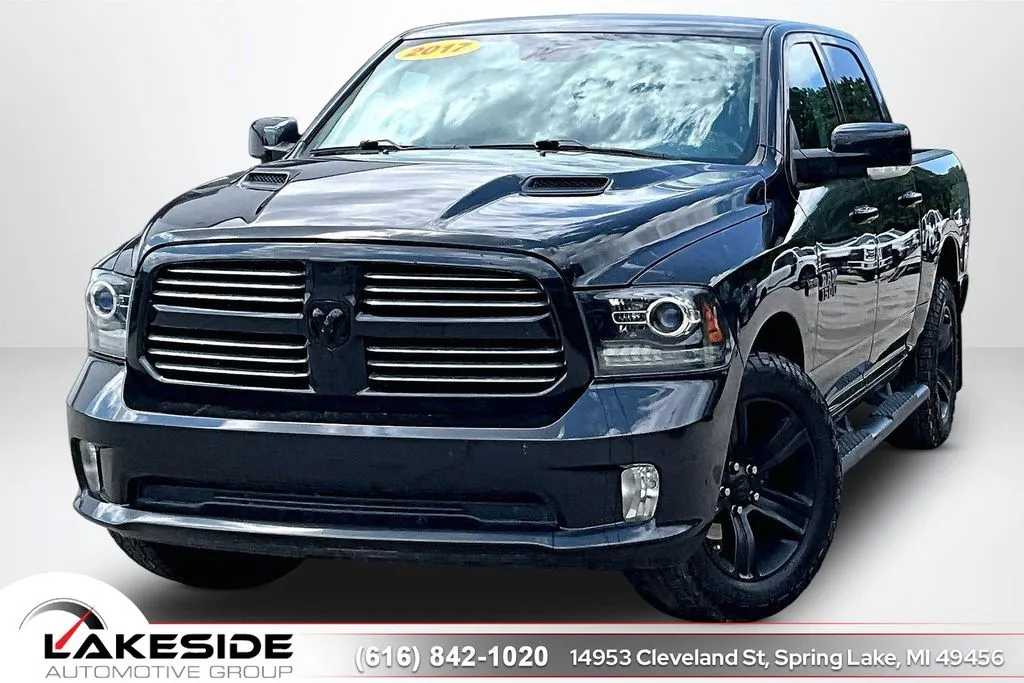 Black 2017 Ram 1500 Sport for sale in Spring Lake, MI