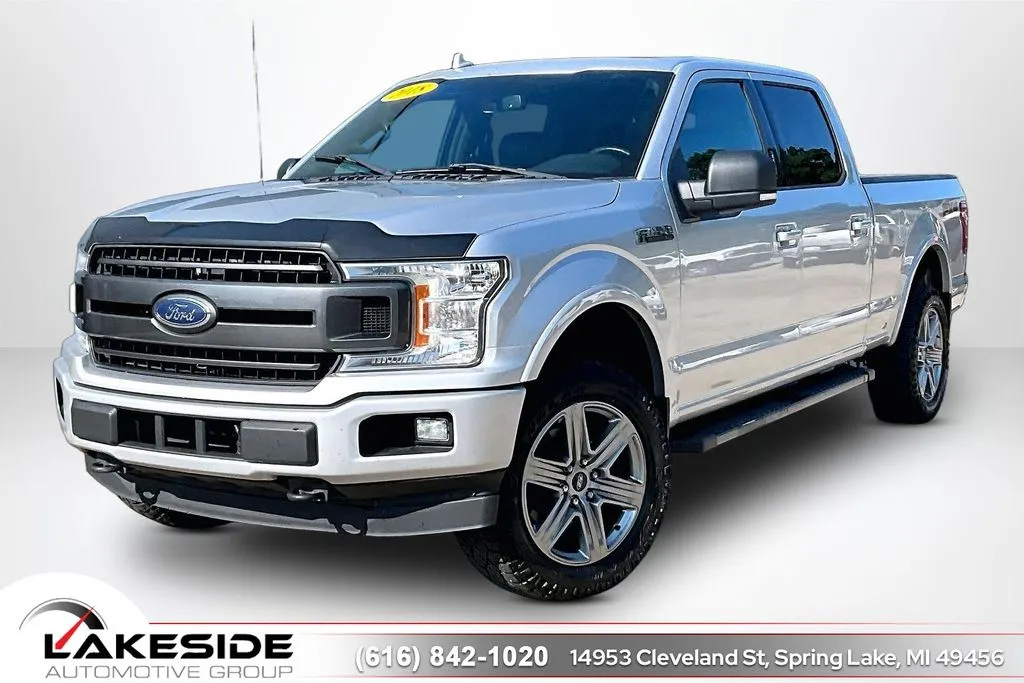 Silver 2018 Ford F-150 XLT for sale in Spring Lake, MI