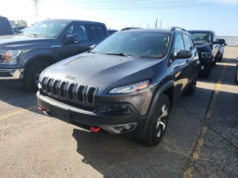 Gray 2016 Jeep Cherokee Trailhawk for sale in Spring Lake, MI