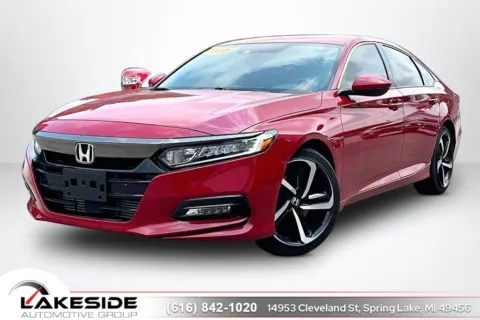 Red 2020 Honda Accord Sport for sale in Spring Lake, MI