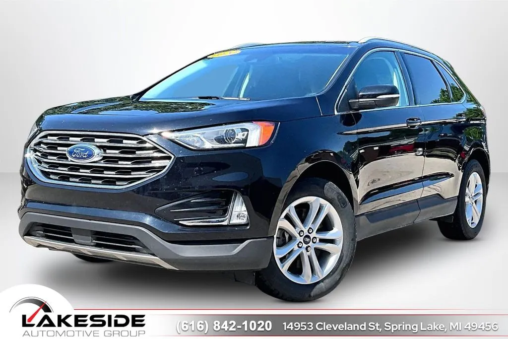 Black 2020 Ford Edge SEL for sale in Spring Lake, MI