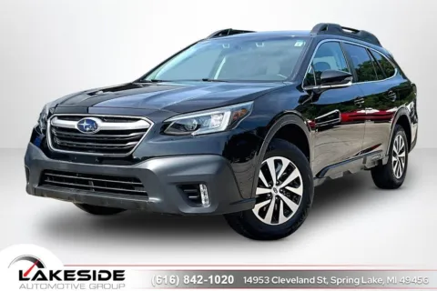 Black 2022 Subaru Outback Premium for sale in Spring Lake, MI