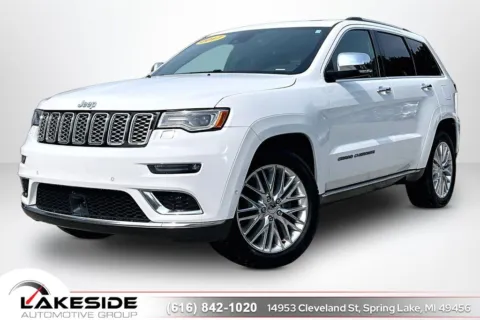 White 2017 Jeep Grand Cherokee Summit for sale in Spring Lake, MI