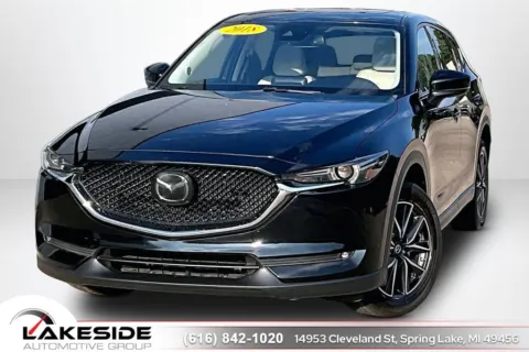 Black 2018 Mazda CX-5 Grand Touring for sale in Spring Lake, MI