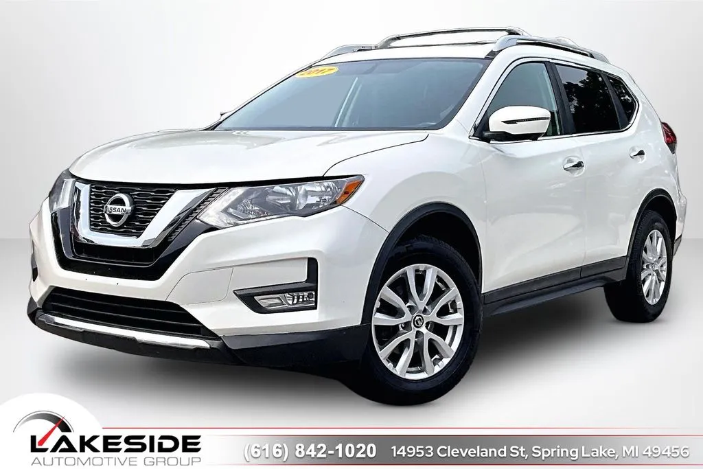 White 2017 Nissan Rogue S for sale in Spring Lake, MI