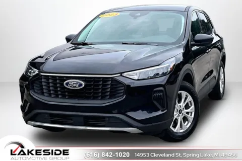 Black 2023 Ford Escape Active for sale in Spring Lake, MI