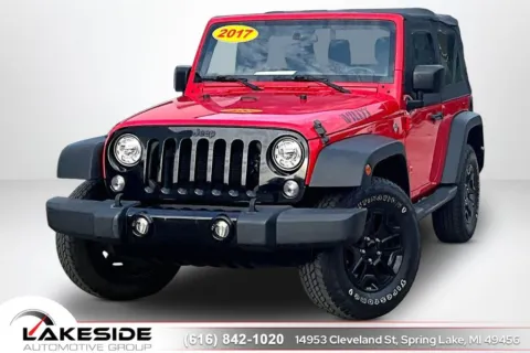 Red 2017 Jeep Wrangler Sport for sale in Spring Lake, MI