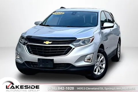 Silver 2020 Chevrolet Equinox LT for sale in Spring Lake, MI