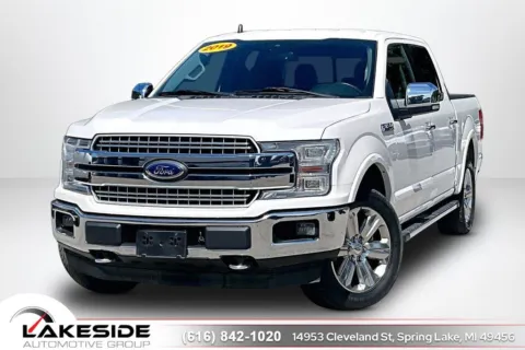 White 2019 Ford F-150 Lariat for sale in Spring Lake, MI