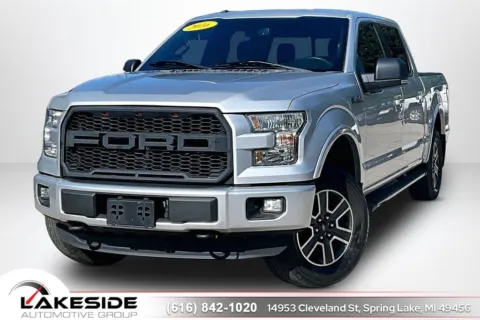 Silver 2016 Ford F-150 XLT for sale in Spring Lake, MI