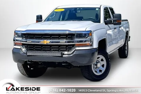 White 2016 Chevrolet Silverado 1500 WT for sale in Spring Lake, MI