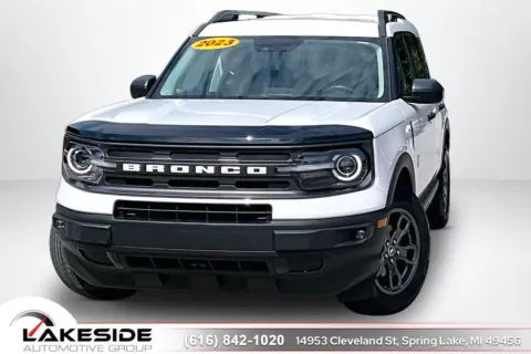 White 2023 Ford Bronco Sport Big Bend for sale in Spring Lake, MI
