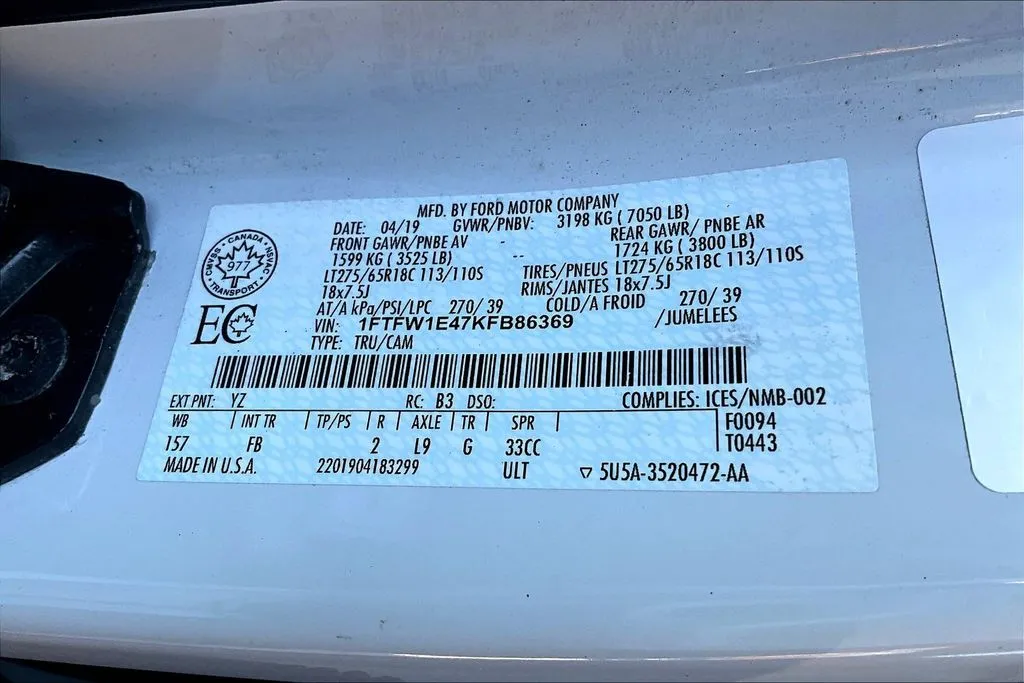 2019 Ford F-150 XLT - Photo 19