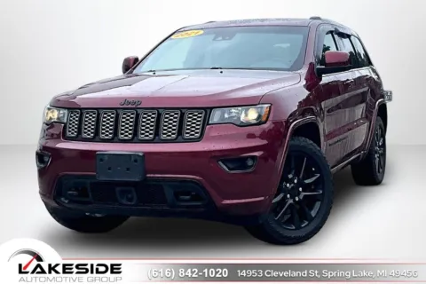 Red 2021 Jeep Grand Cherokee Laredo X for sale in Spring Lake, MI