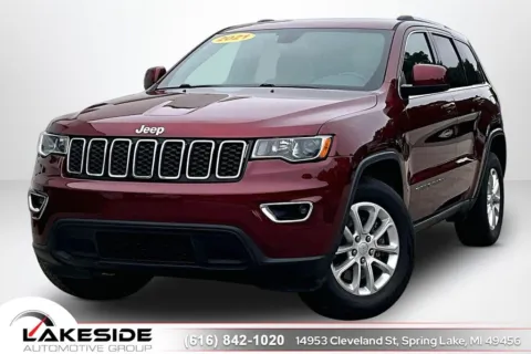 Red 2021 Jeep Grand Cherokee Laredo E for sale in Spring Lake, MI